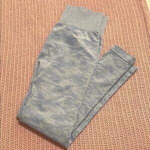 AYBL Blue Camo Leggings